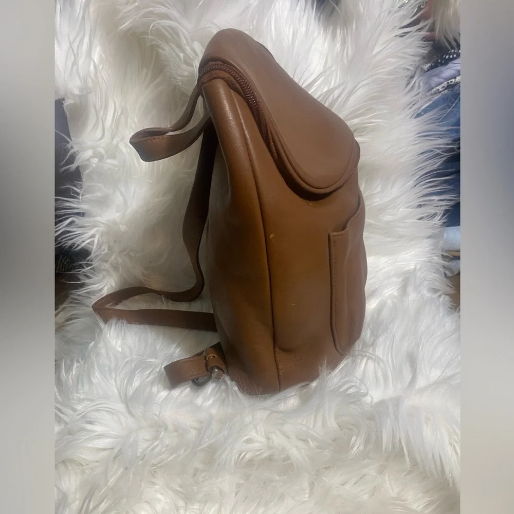 St. John's Bay Brown Backpack with Durable Design